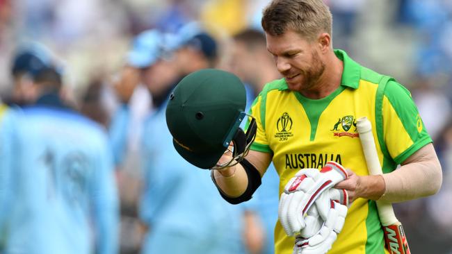 David Warner’s first ball four was to prove the high point of his short stay at the crease.