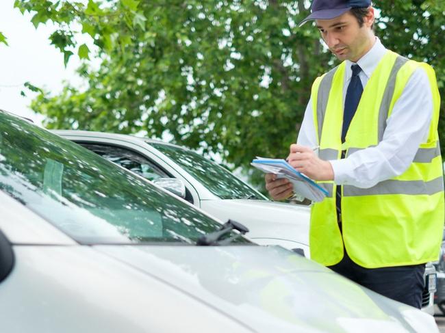 Generic parking fine, council image, car. Picture: iStock