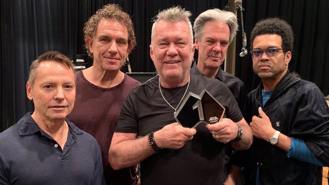 Cold Chisel celebrate their latest No. 1 album Blood Moon. Picture: supplied.