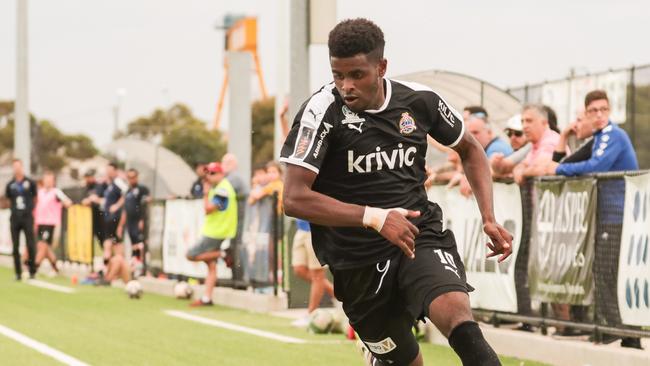 Adelaide City’s Terence Carter starred for Raiders last year.