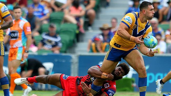 Ryan Matterson in action for the Eels. Picture: James Worsfold/Getty Images