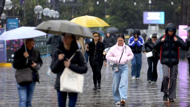 ‘Sunshine is finally returning’: Sydney to welcome the sun after shivering through 11 rainy days. Picture: NewsWire / Damian Shaw