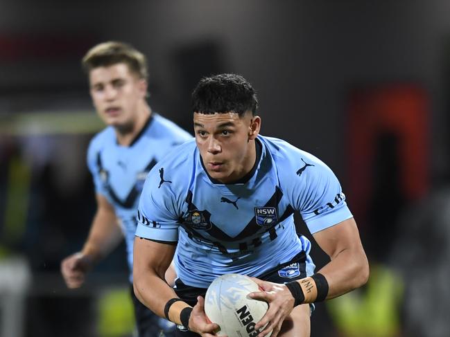 Raiders recruit Savelio Tamale is expected to start for the Raiders in round 1. Picture: NRL Imagery