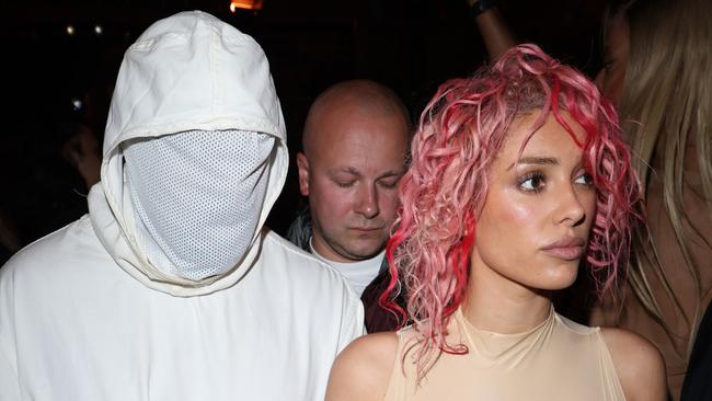 PARIS, FRANCE - JUNE 19: (EDITORIAL USE ONLY - For Non-Editorial use please seek approval from Fashion House) Kanye West and Bianca Censori attends the Prototypes Menswear Spring/Summer 2025 show as part of Paris Fashion Week on June 19, 2024 in Paris, France. (Photo by Peter White/Getty Images)