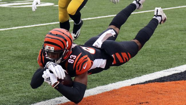 Cincinnati Bengals wide receiver Tyler Boyd is having a breakout season. Picture: AP Photo