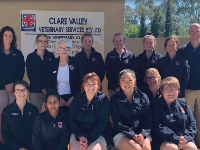 The Clare Valley Veterinary Service's Jamestown clinic will close its doors next month. Picture: Facebook