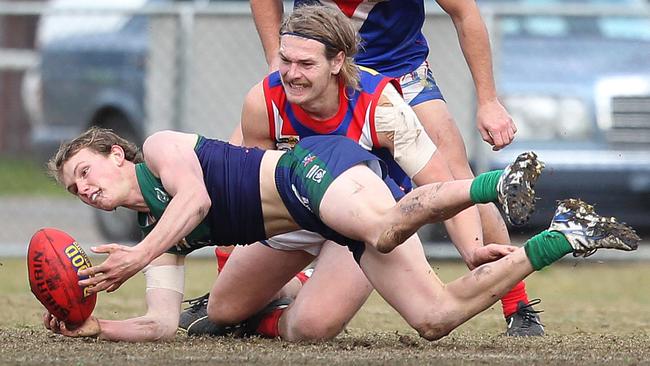 Tom Stewart in action for South Barwon in 2014. Picture: Glenn Ferguson