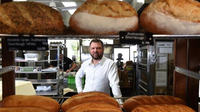 Richard Hinson, the new boss of troubled franchise operator Retail Food Group at the Brumby's in Red Hill. Thursday June 7, 2018. Picture: AAP