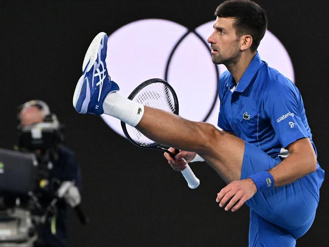 Serbia's Novak Djokovic doesn’t expect a change to the scheduling at the Australian Open. Picture: AFP