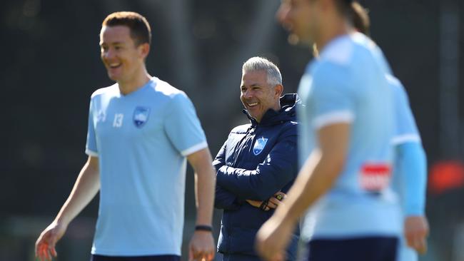 Sydney FC boss Steve Corica has overseen a blistering start to the season. Picture: Getty Images