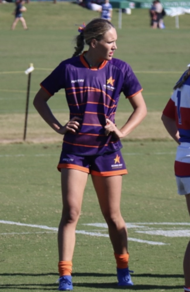 Sunshine Coast rugby union talent Emmisyn Wynyard.