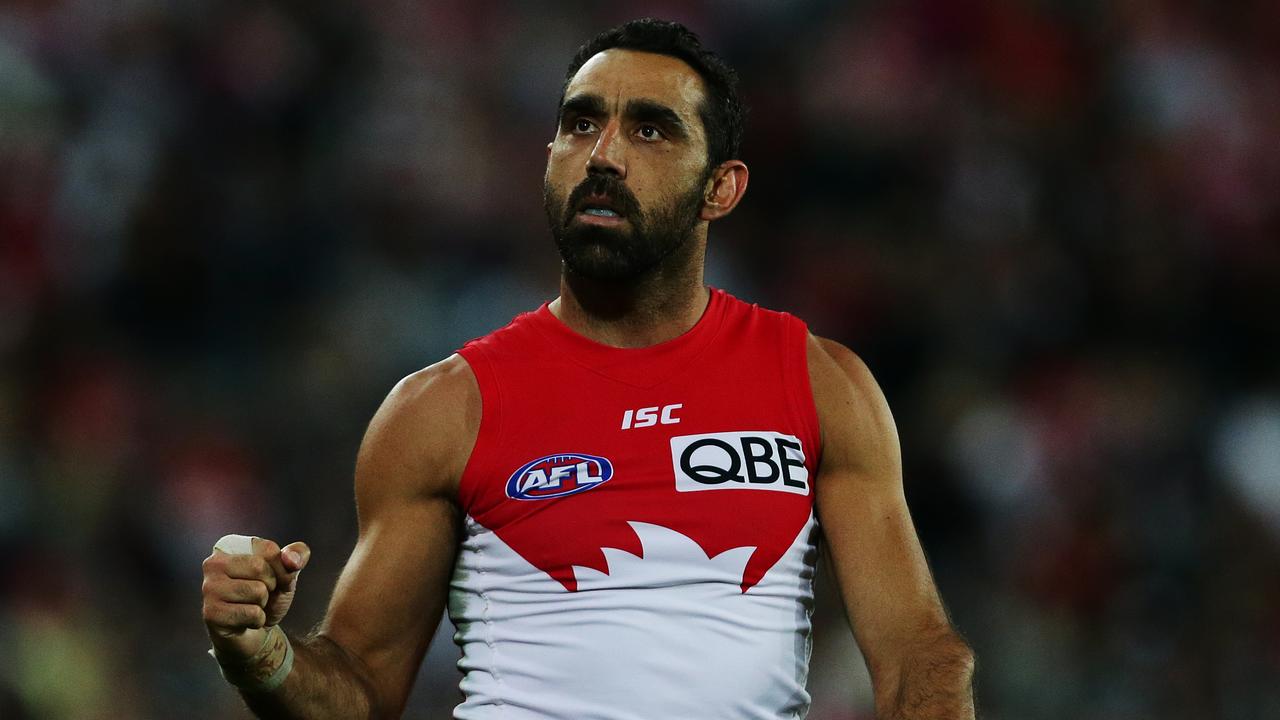 Goodes lead the charge in Australia’s successful 2010 International Rules series.