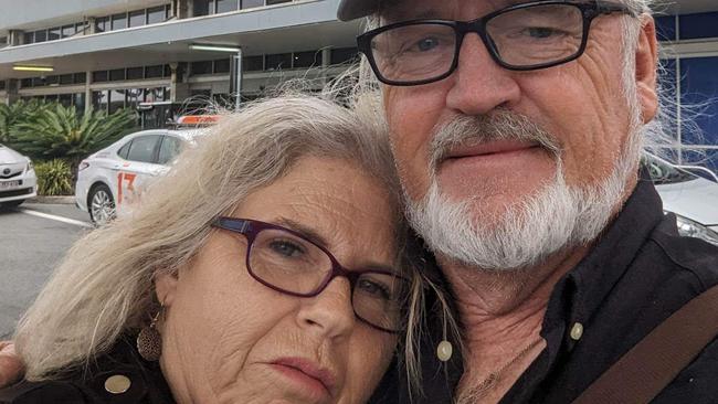 Gold Coast couple Christine Arundel and Robert Green. Picture: supplied