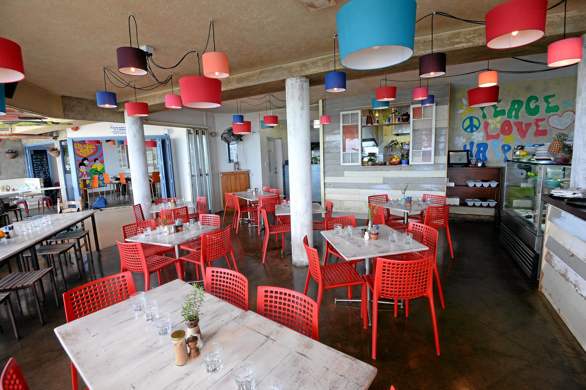 Inspired by the Dailys stories on the need for beach shacks, popular Coolum restaurant MyPlace has transformed its inside into a beach shack. Picture: Patrick Woods