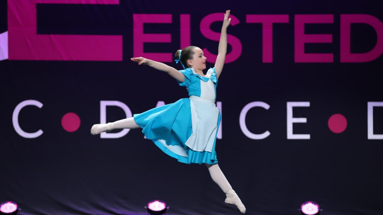 Wynter Calford performing in the Gold Coast Eisteddfod Day 4 dance solos. Picture: Ryan Kettle