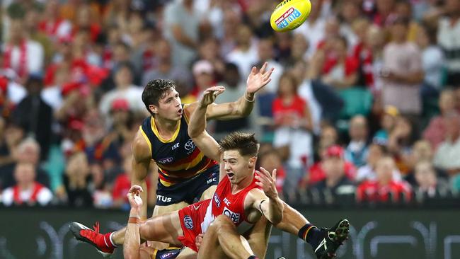 Sydney forward Ben Ronke says the Swans are driven to kick start their campaign against Carlton. Picture: Michael Klein. 