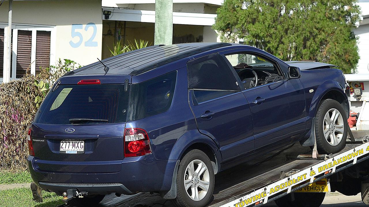 A woman was trapped in the wreckage of a vehicle following a two car crash in Townsville. The crash happened at the intersection of Elizabeth St and Alfred St in Aitkenvale. PICTURE: MATT TAYLOR.