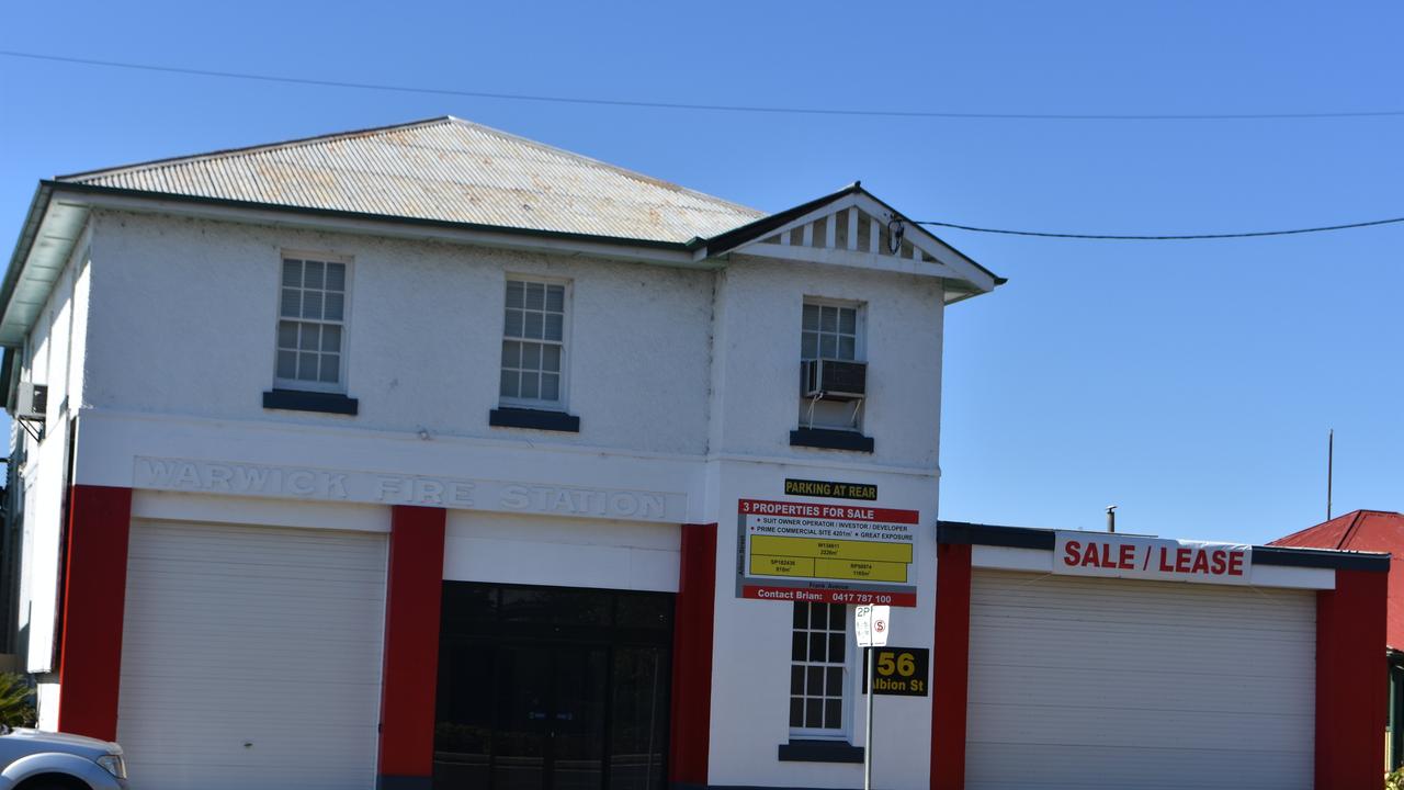 Alan Self worked as a fireman at the Warwick station (pictured above), with his career spanning almost four decades. He has now pleaded guilty to harassing women with lewd phone calls to their workplaces. Photo Warwick Daily News