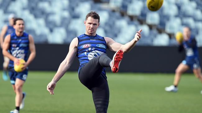 Patrick Dangerfield is recovering from surgery after playing with a hand injury.