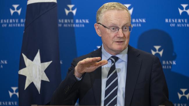 Reserve Bank of Australia governor Philip Lowe. Picture: Getty Images