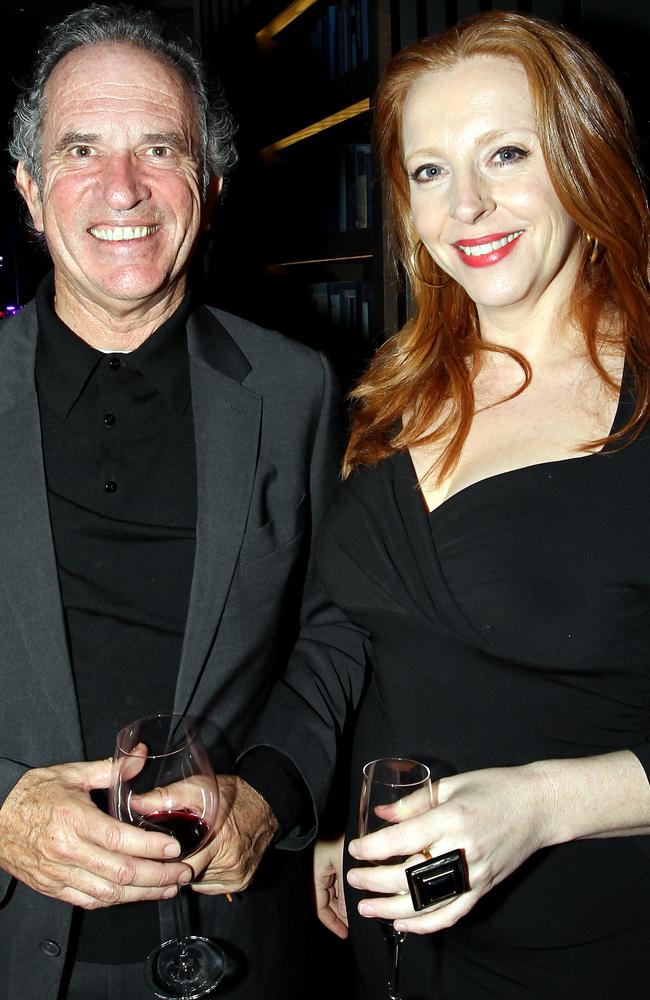 Offspring producer John Edwards and Imogen Banks