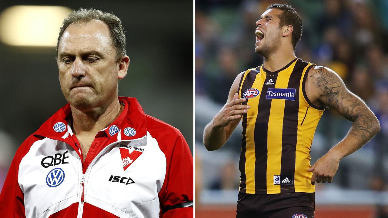 John Longmire had a slip of the tongue on AFL 360, just like Buddy Franklin's manager did before his move to Sydney.
