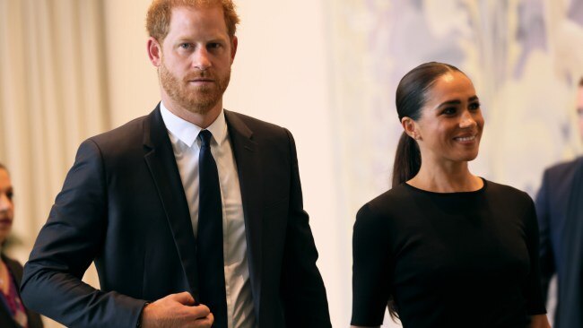 While no Sandringham invitation has been forthcoming, the Sussexes are reportedly still cautious about returning to the UK. Picture: Michael M. Santiago/ Getty Images