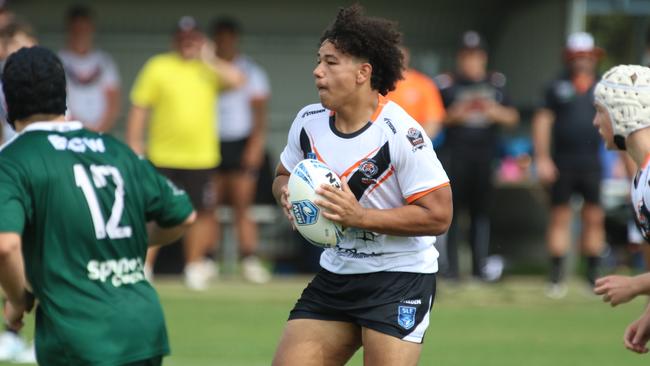 Markus Fonua. Macarthur Wests Tigers vs Western Rams. Andrew Johns Cup. Picture: Warren Gannon Photography