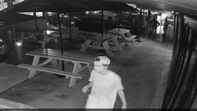 Police are appealing for public information to help identify this man who may be able to assist inquiries into a smashed window in Yamba's CBD.