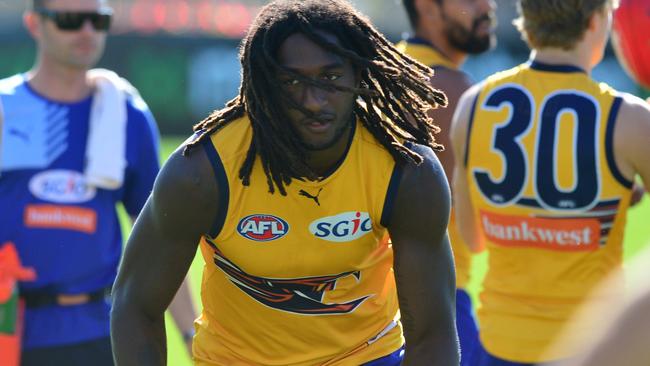 Nic Naitanui is unlikely to play in 2017. Picture: Mitch Bear