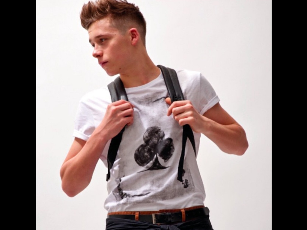 Brooklyn Beckham for ‘Reserved’ Spring/Summer 2015 fashion campaign Picture: Reserved/Instagram