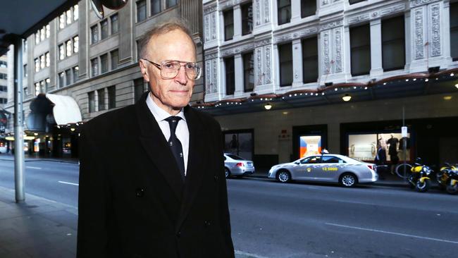 Dyson Heydon will deliver his final trade union commission report to the Governor-General by New Year’s Eve. Picture: Britta Campion