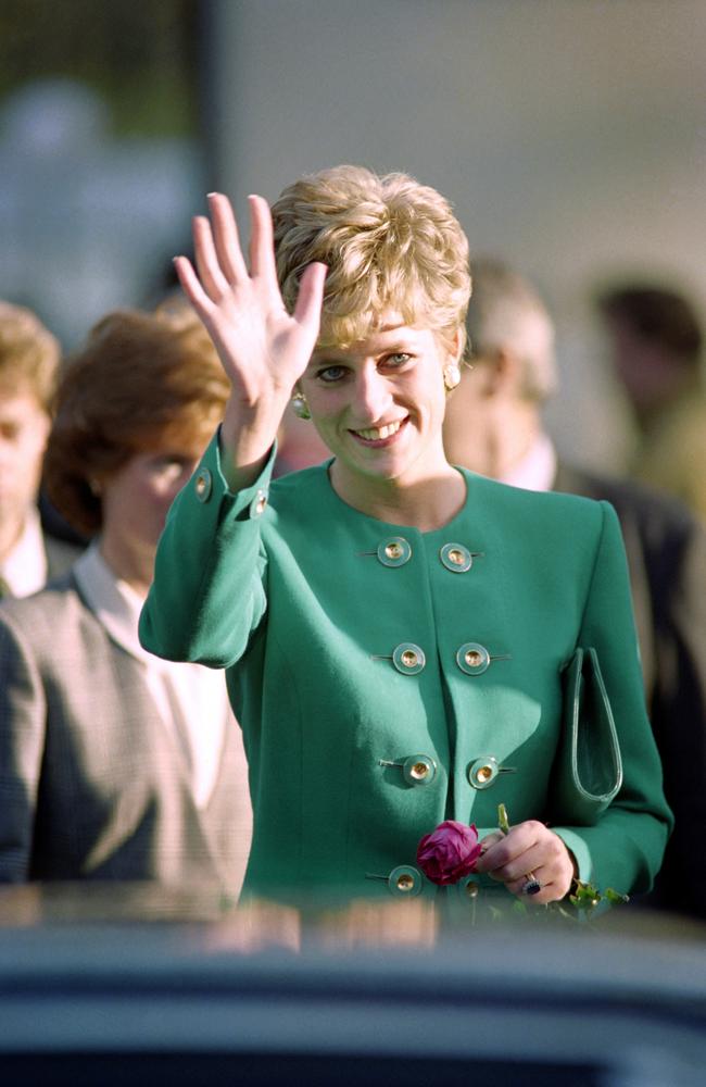 Princess Diana in 1992. Picture: AFP