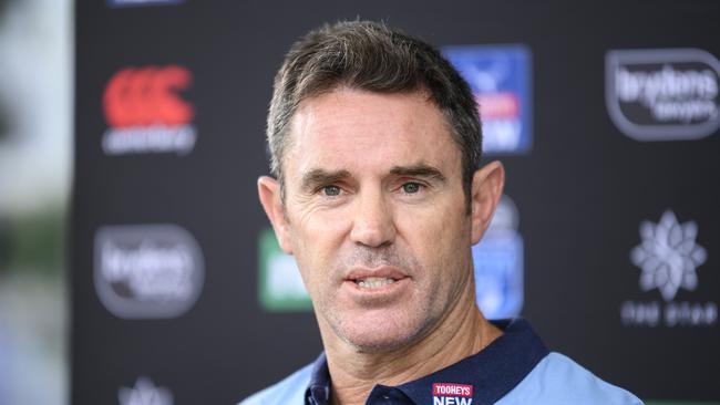 Brad Fittler has responded to speculation about him being in the frame for the Bulldogs job. Picture: Darren Leigh Roberts