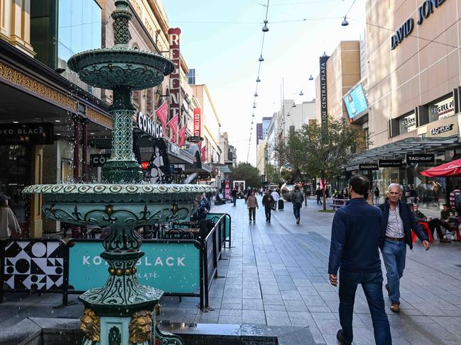 ADELAIDE, AUSTRALIA - NewsWire Photos JUNE 7, 2023: Rundle Mall. Picture: NCA NewsWire / Brenton Edwards