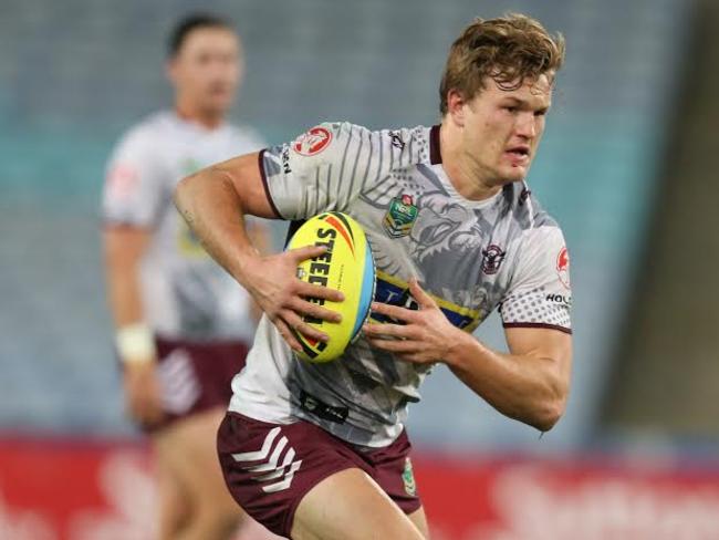 Liam Knight played a leading role in the Sea Eagles’ surge to the Holden Cup Grand Final.