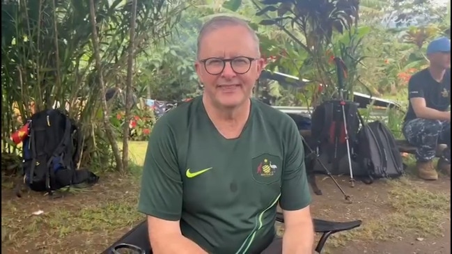 Albanese on the Kokoda