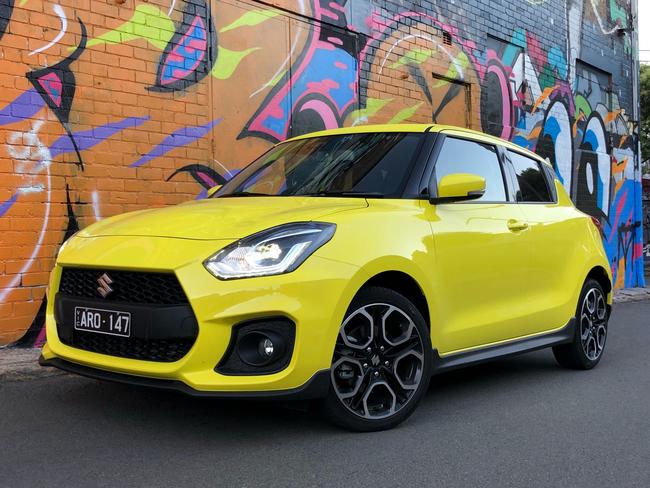 The 2018 Suzuki Swift Sport. Picture: Supplied.