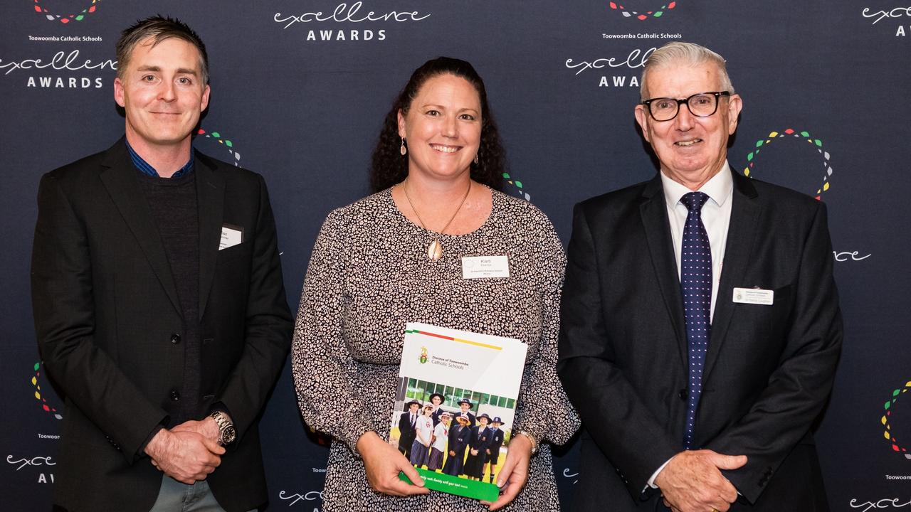 Volunteering Award recipient Karli Ekerick at the 2023 Toowoomba Catholic Awards.