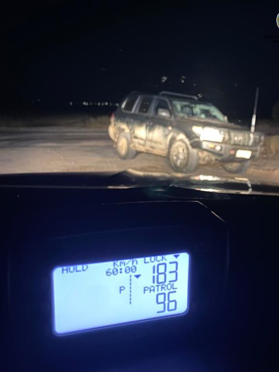 A Port Neill man has been caught driving more than 70km/h over the speed limit. Picture: SA Police