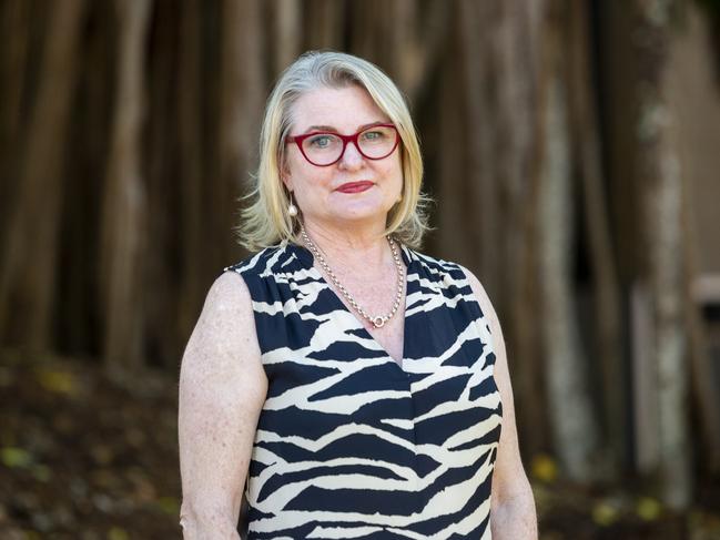 Long-time Territorian Kim Farrar has put her hat in the ring to run as councillor of the Waters Ward. Picture: Floss Adams.