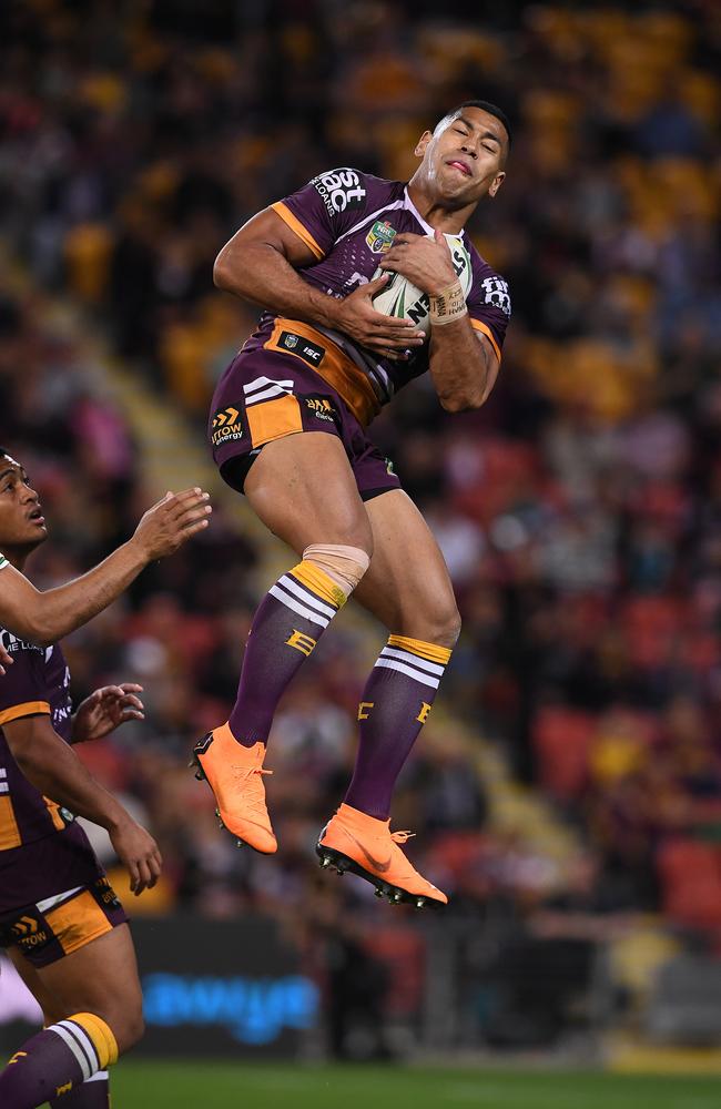 Jamayne Isaako’s impressive outing at fullback means the switch will likely remain permanent. (AAP Image/Dave Hunt)