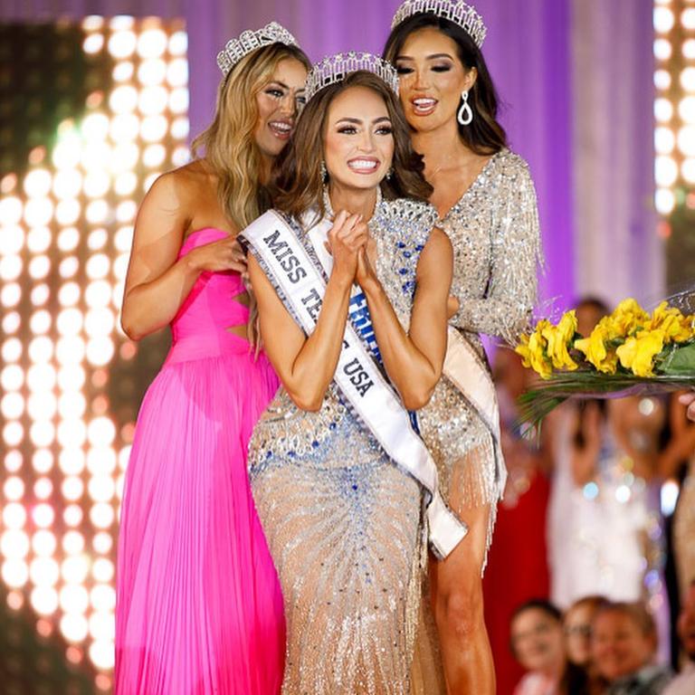 Pageantry fans and followers of the Miss USA competition have claimed the latest crowning was “rigged”, after unusual reactions from candidates. Picture: Instagram / @rbonneynola