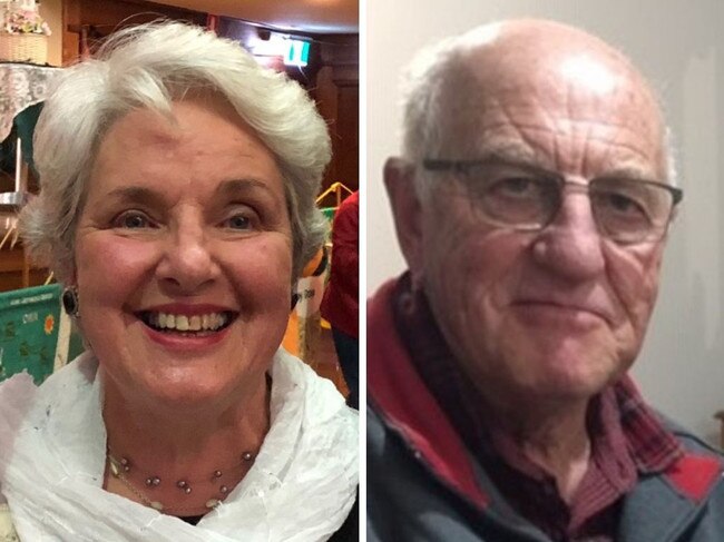 Campers Carol Clay and Russell Hill disappeared in 2020 with their remains found near Dargo. Photo: Supplied