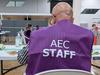 Australian Electoral Commission staff sorting through the votes for the 2022 Federal Election at the Darwin pre-poll centre, at  Osgood Dr, Eaton. generic: voting, AEC