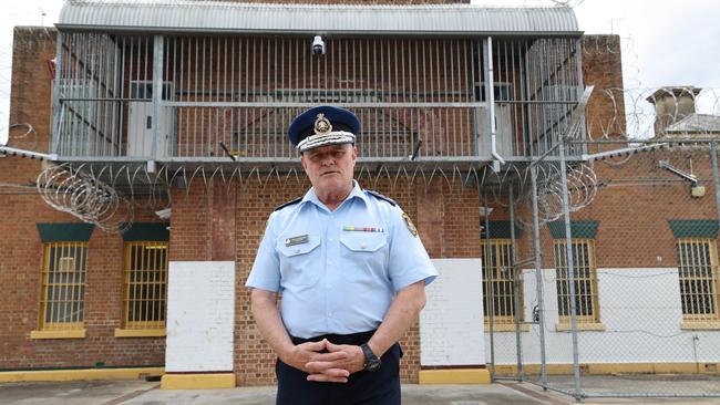 Correctional Services NSW’s now former commissioner Kevin Corcoran at Goulburn Supermax prison.