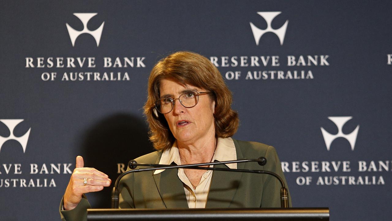 Reserve Bank Governor Michele Bullock is widely predicted to hold the cash rate on Tuesday. Picture: NewsWire / John Appleyard