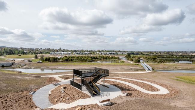 Boardwalks and viewing platforms have been added to the park. Picture: Knox Council