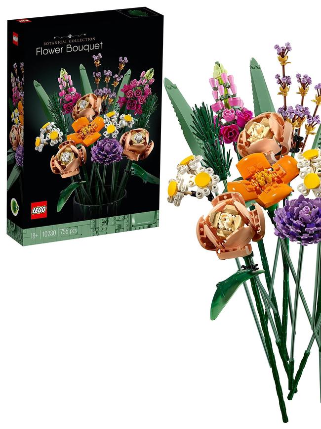 Lego Creator Expert Flower Bouquet building kit, $75. <b>Shop now from <a href="https://www.amazon.com.au/Creator-Expert-Bouquet-10280-Building/dp/B08G4KJGG3/ref=asc_df_B08G4KJGG3/?tag=googleshopdsk-22&amp;linkCode=df0&amp;hvadid=463581760247&amp;hvpos=&amp;hvnetw=g&amp;hvrand=13440751993894731059&amp;hvpone=&amp;hvptwo=&amp;hvqmt=&amp;hvdev=c&amp;hvdvcmdl=&amp;hvlocint=&amp;hvlocphy=9071724&amp;hvtargid=pla-1031409654174&amp;psc=1" target="_blank">Amazon </a></b>