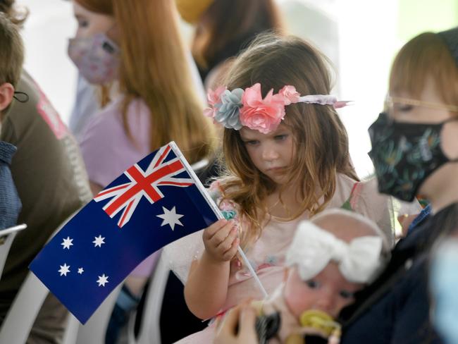 Australia Day celebrations. Picture: Evan Morgan